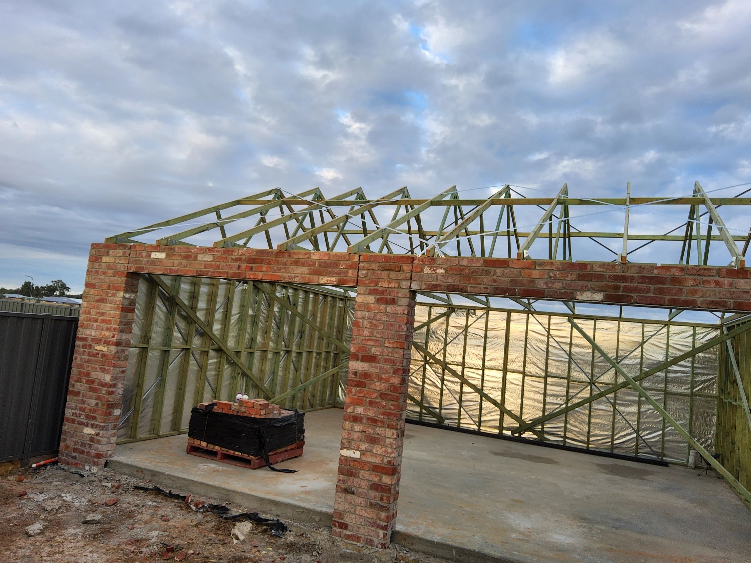 Early morning site inspection — January 2023