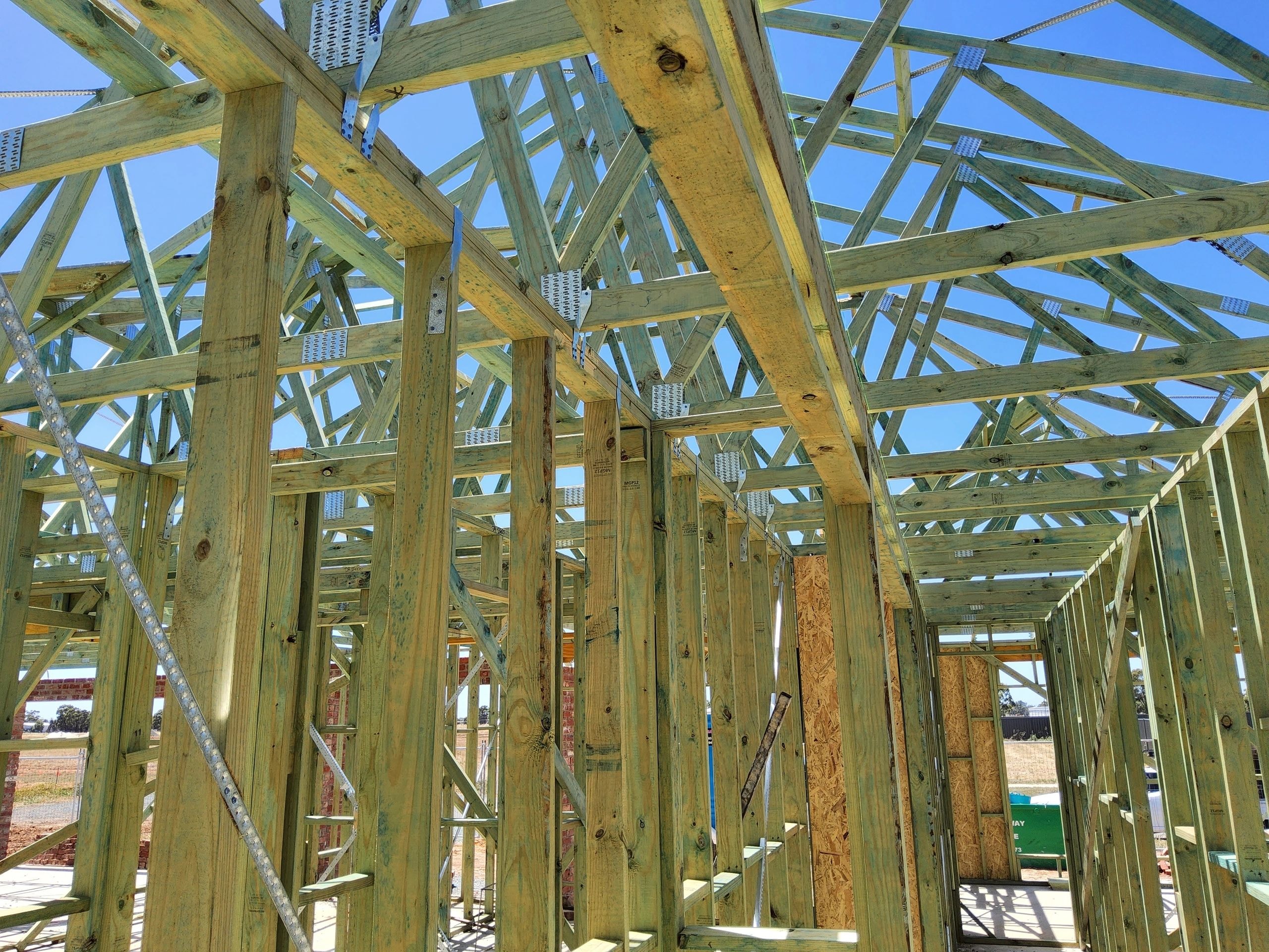 Residential construction framing