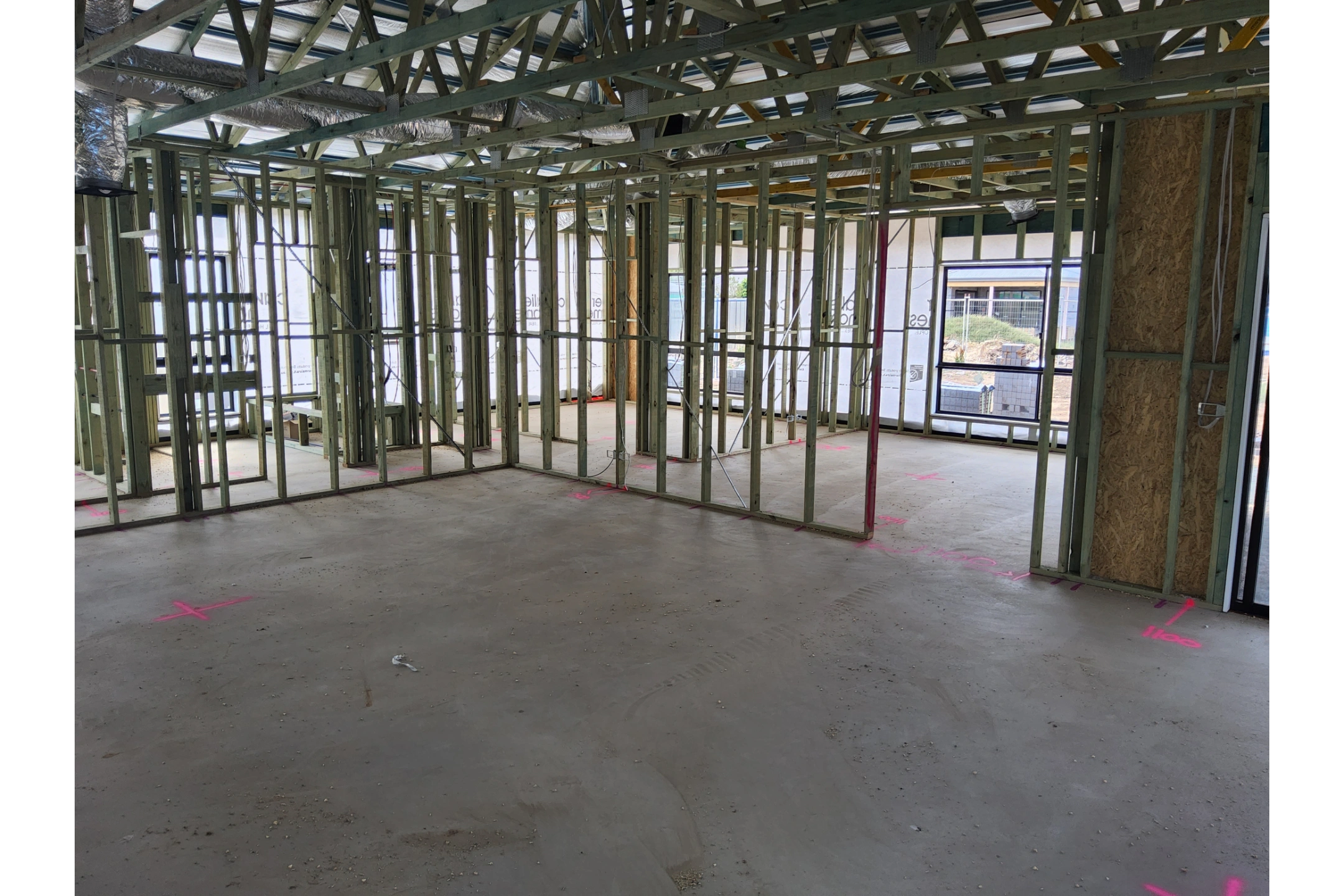 Building site overview